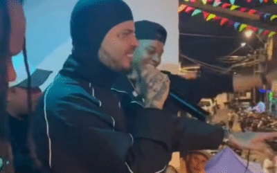 Farruko sorprendió a la Comuna 13 de Medellín con un show espontáneo