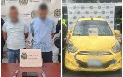 Dos capturados por hurto en Envigado