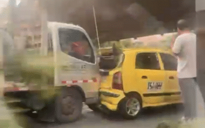 🚨 Accidente múltiple en la Autopista Sur de Medellín 🚨