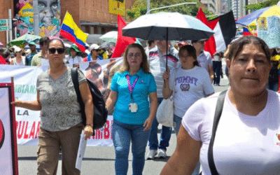 📍 En Medellín marcharon en respaldo a las reformas del Gobierno Petro