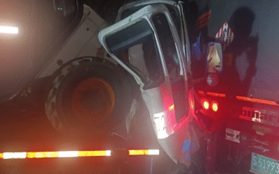 Accidente de tránsito en el Suroeste antioqueño: vía cerrada en sector Areneras, Amagá