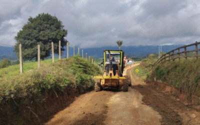 Reporte de afectaciones viales en Antioquia por lluvias