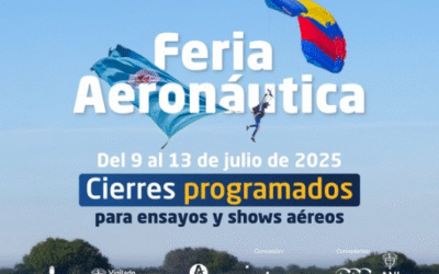 📢 ¡Prepárate para F-AIR Colombia 2025! Estos son los cierres programados en el aeropuerto