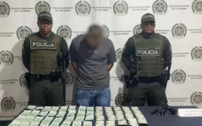 Operativo relámpago en Medellín deja seis capturados y dinero falso incautado