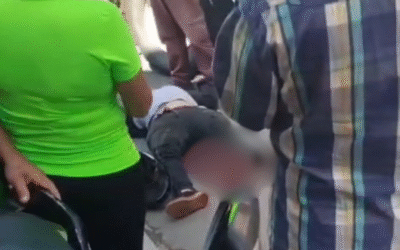 Grave accidente de tránsito deja motociclista herido de gravedad cerca al Éxito