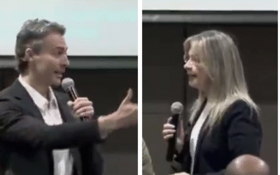 Tensión en foro presidencial: cruce entre Vicky Dávila y Daniel Quintero marca el inicio de una contienda polarizada