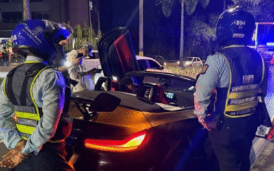 Secretaría de Movilidad denuncia amenazas tras operativo contra “rodada” ilegal en Las Palmas