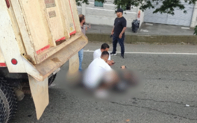 Accidente en la variante Caldas deja una persona lesionada