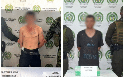 Dos capturados por homicidio en casos de violencia intrafamiliar en Antioquia