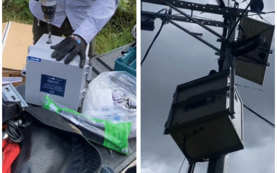 Instalan sistema de alerta temprana en Granizal para prevenir futuras emergencias durante las temporadas de lluvias