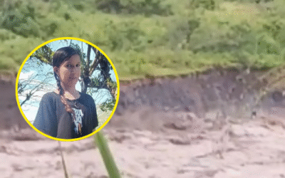 Joven cae al río Páez mientras grababa la creciente en Belalcázar, Cauca