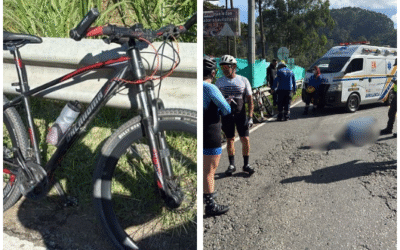 Tragedia en la vía al Suroeste antioqueño: ciclista perdió la vida antes del peaje de Amagá