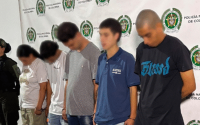Capturan a cinco miembros de ‘La Terraza’: recaudaban $120 millones al mes por extorsiones en Medellín