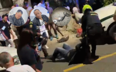 Capturados en flagrancia mientras robaban a un ciudadano en Buenos Aires, Medellín