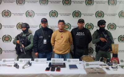 Capturan a alias ‘Valde’, presunto cabecilla de segundo nivel de estructura criminal en la comuna 13 de Medellín