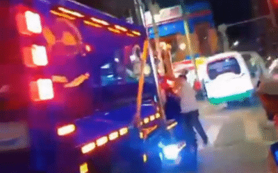 Hombre cayó de una volqueta durante celebración del Día de la Virgen del Carmen