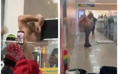 Turista causó caos en el aeropuerto de Cartagena: rompió objetos y generó pánico en Migración