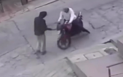 Roban motocicleta en Niquía-Camacol bajo modalidad de halado