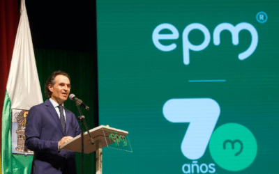 «EPM es un orgullo de ciudad y un ejemplo para el mundo»: alcalde Federico Gutiérrez en los 70 años de la empresa