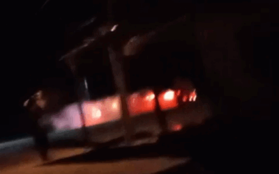 Guerrilla ataca caravana de vehículos de carga en Puerto Valdivia