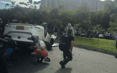 Impactante accidente en la avenida Regional