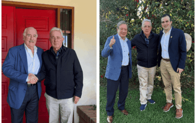 Figuras políticas y empresariales visitan a Álvaro Uribe en Llanogrande tras condena judicial