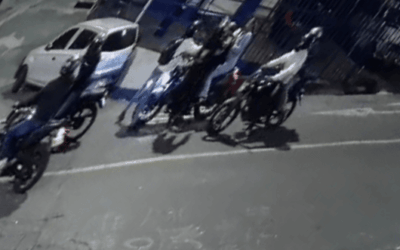 Violento hurto de motocicleta en Castilla quedó grabado en video