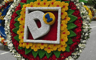 Empresas privadas se suman a la tradición silletera con creativas silletas en la Feria de las Flores