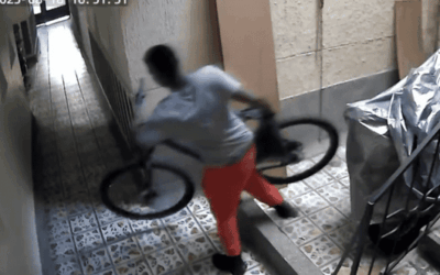 Hombre ingresó a edificio en Belén San Bernardo y robó una bicicleta