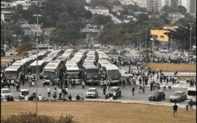 Hinchas de Atlético Nacional invaden Brasil para alentar al verde en la Libertadores
