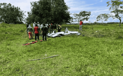 Avioneta se estrella en zona rural de Nechí: muere el piloto