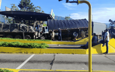 Accidente en la vía Medellín – Bogotá dejó un lesionado en Copacabana