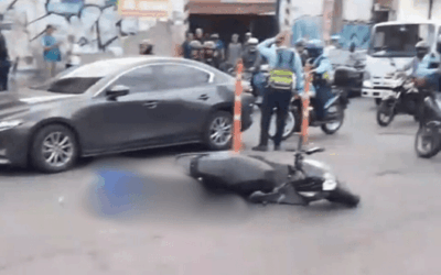 Accidente en la Autopista Norte: falleció un motociclista a la altura del barrio Obrero