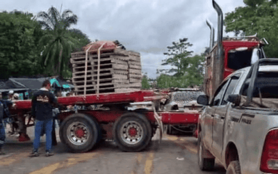 Bloqueo en la vía Nordeste: comunidad exige mayor seguridad vial