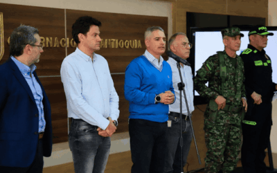 Gobernador de Antioquia advierte sobre amenaza terrorista en Medellín