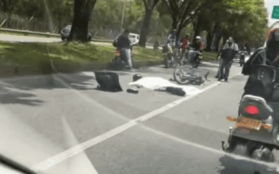 Accidente en la Avenida Regional deja un motociclista muerto