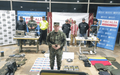 Autoridades desmantelan centro logístico de las disidencias Farc en Medellín