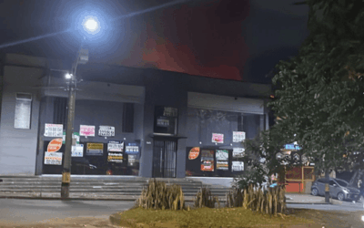 Incendio en Guayabal