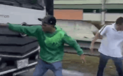 Un nuevo caso de intolerancia vial en la Autopista Norte–Sur