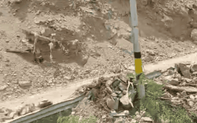 Restricción en la vía Medellín-San Jerónimo