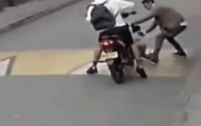 Por cielo y tierra buscan a un motociclista que atropelló a un menor en Guarne