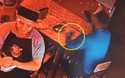 Denuncian robo de cartera en restaurante de Guayabal