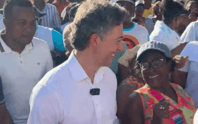 Daniel Quintero se unió a la fiesta de San Pacho en el Chocó en medio de su campaña presidencial