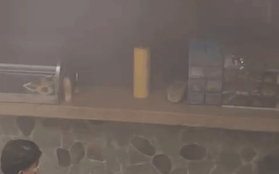 Diez personas afectadas por humo tras conato de incendio en colegio de Itagüí