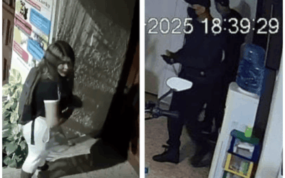 Robo en Conquistadores: delincuentes ingresaron por el techo y quedaron grabados en video