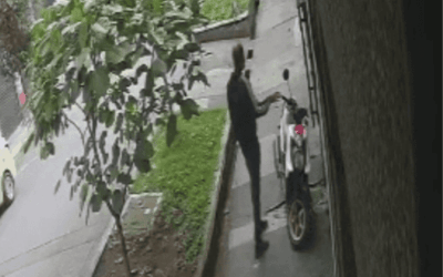 Hurtaron una motocicleta en Prado Centro