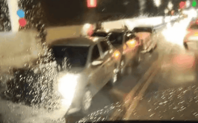 Accidente múltiple en el Túnel de Oriente