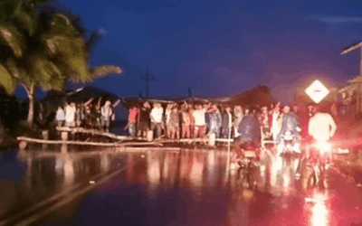 Indígenas mantienen bloqueada la vía a Mutatá, cerca del peaje