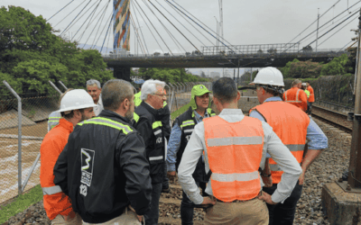 Área Metropolitana refuerza trabajos para atender puntos críticos del río Medellín