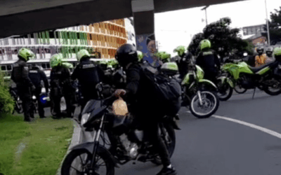 Capturados dos hombres tras cometer fleteo en Laureles